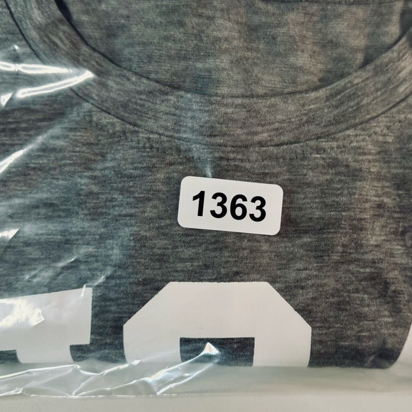 Classic USA Patriotic Graphic Tee Gray Dream Knit SZ Medium - Picture 8 of 12